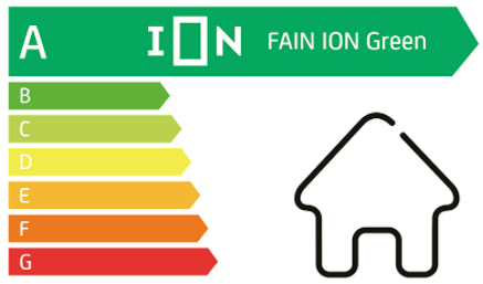 Etiqueta ascensor ION Green FAIN