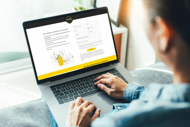 Factura electrónica FAIN