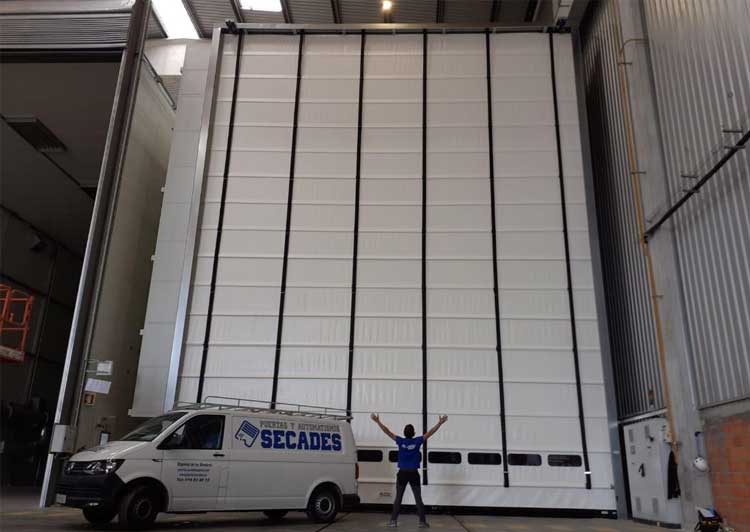 Logo puertas y automatismos secades