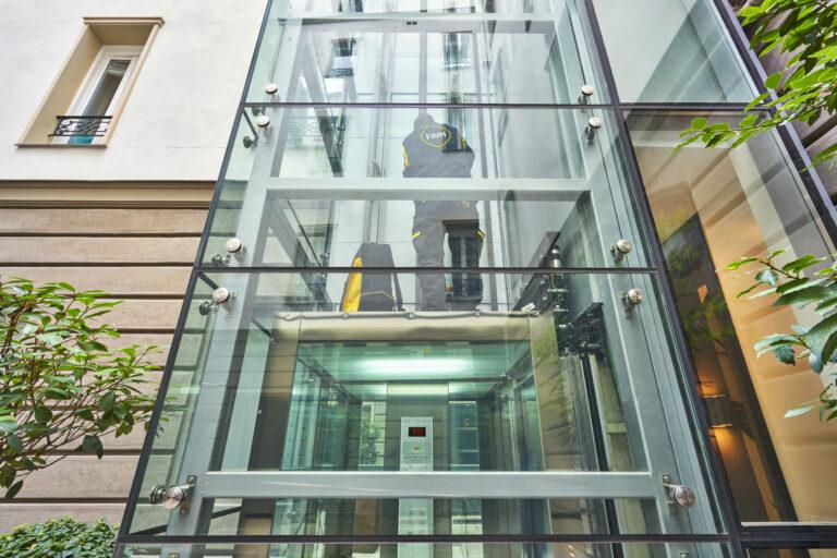 Ascensor panorámico Serrano