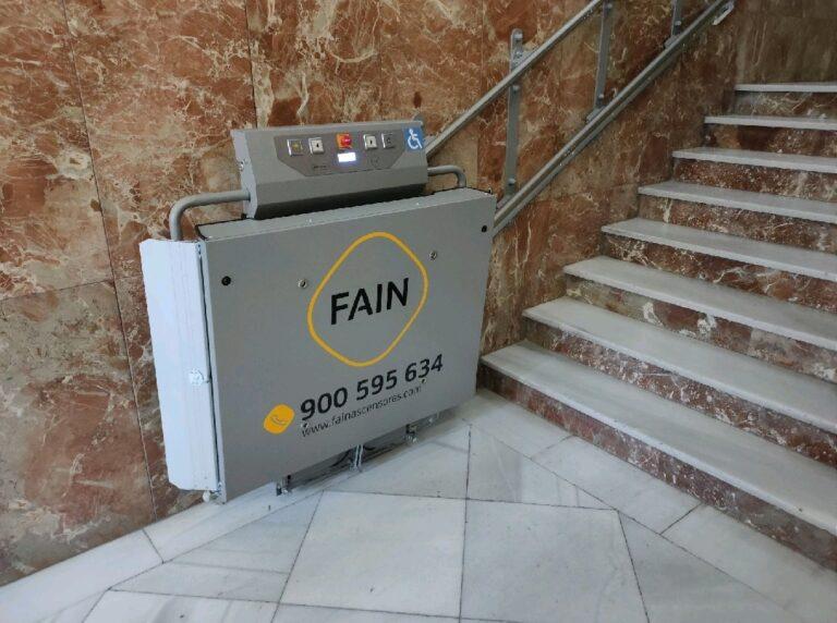 Plataforma elevadora salvaescalera FAIN