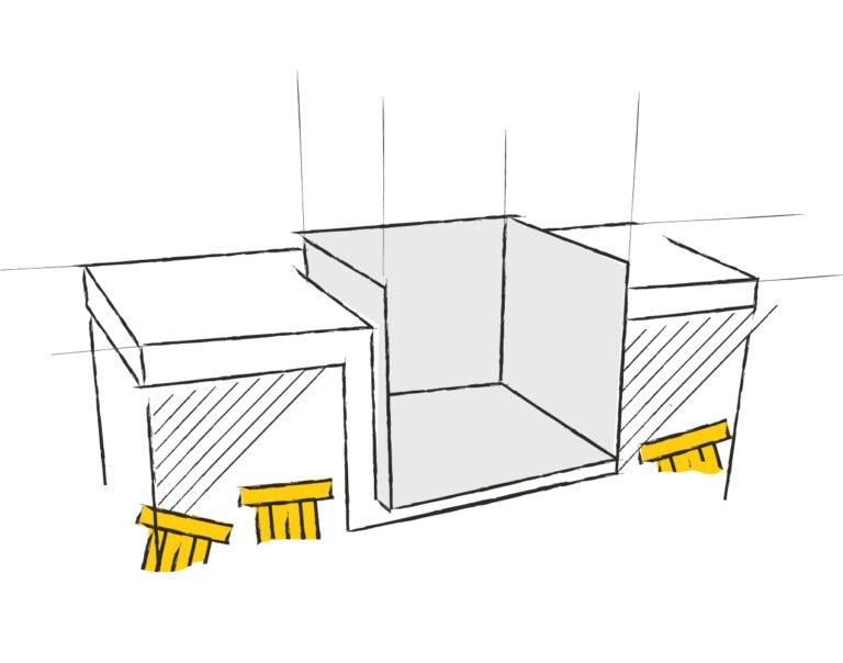 Ilustración obras ascensores