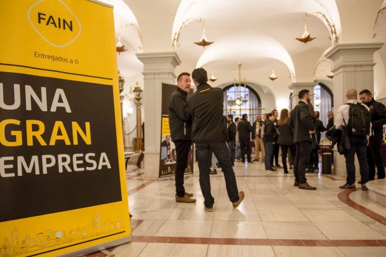 Trabajadores FAIN en evento Euroforum