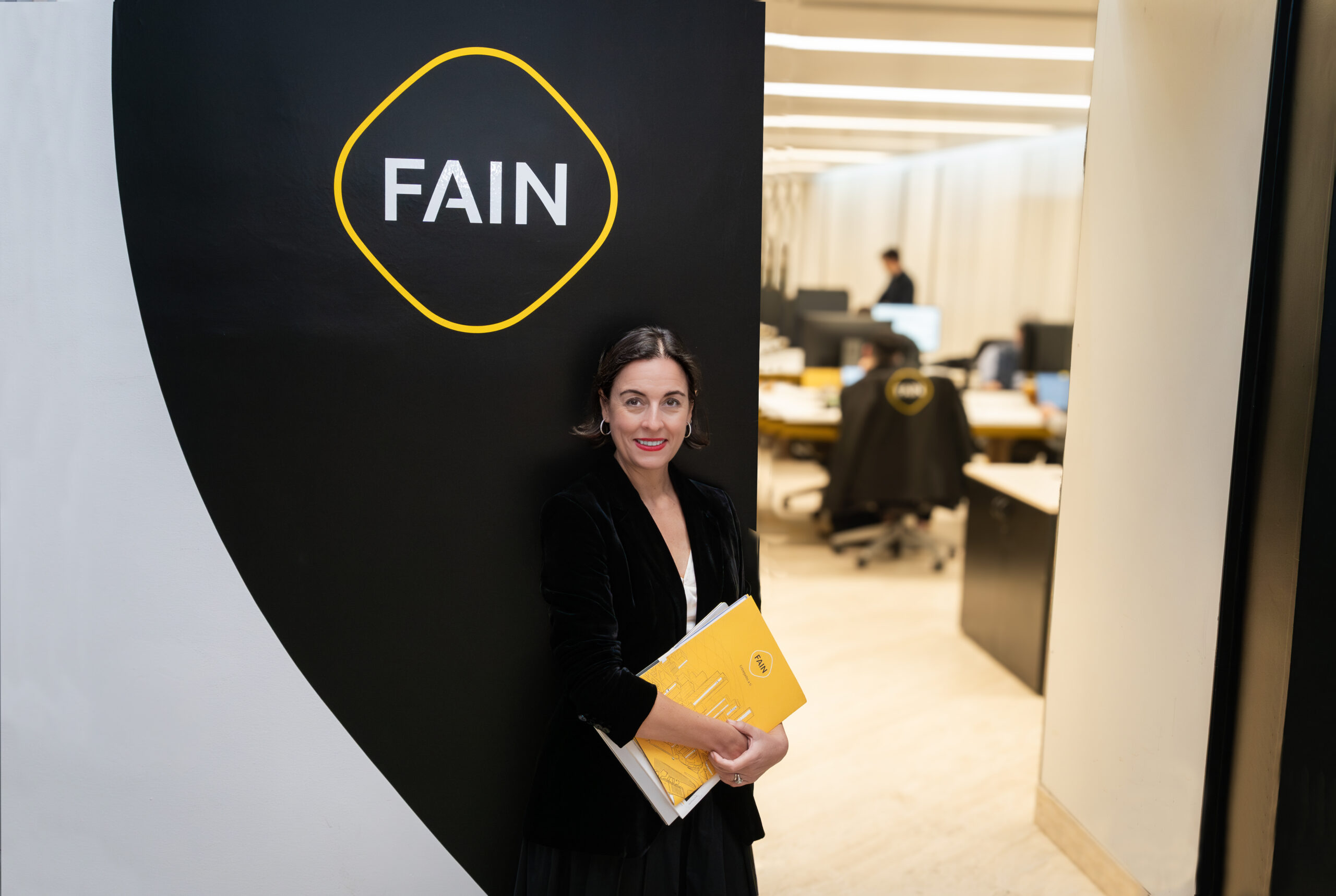 Delia Carmona, en las oficinas centrales de FAIN en Madrid