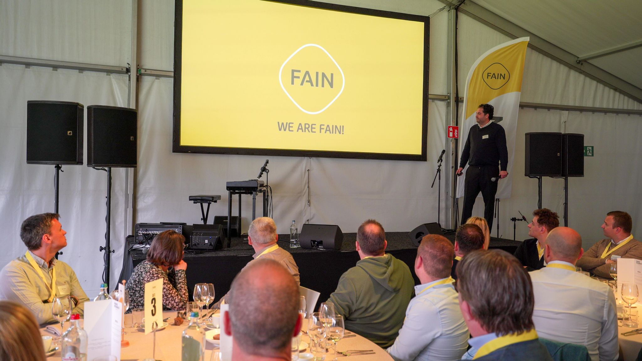 Reunión en FAIN Belgium